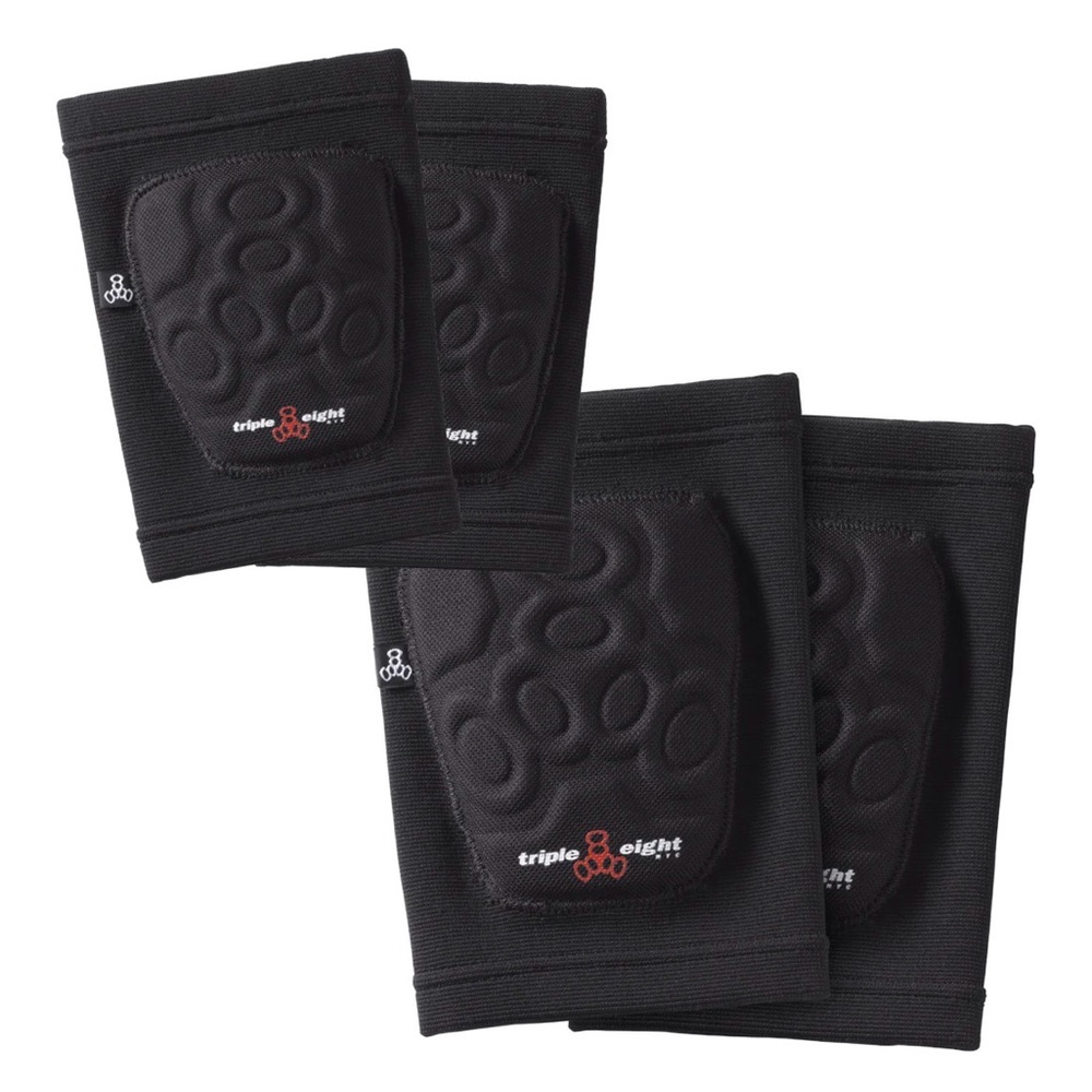 Triple Eight Black Padded Knee/Elbow Sleeve Set - Protective Gear for Women